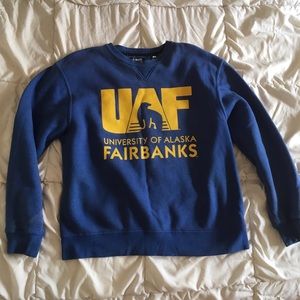 Collegiate pullover sweater (UAF)